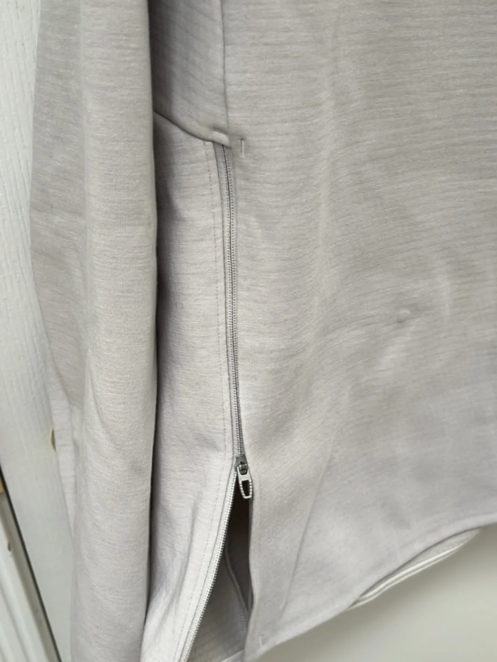 Men’s Lululemon GridLiner Fleece Hoodie | Size M Heathered Dove Grey - Picture 5 of 9